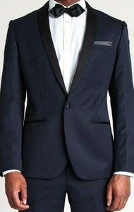 Slim Shawl Collar Tux Jacket - EDGE by WD.NY